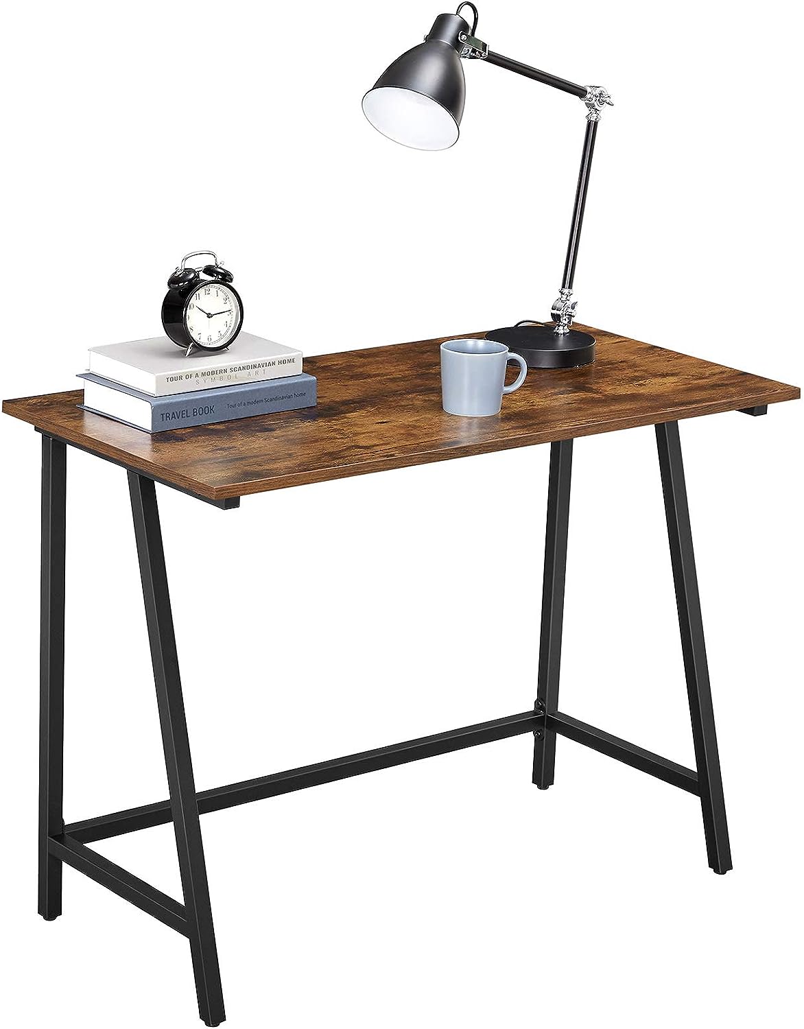 Computer Desk Writing Steel Rustic Work Table