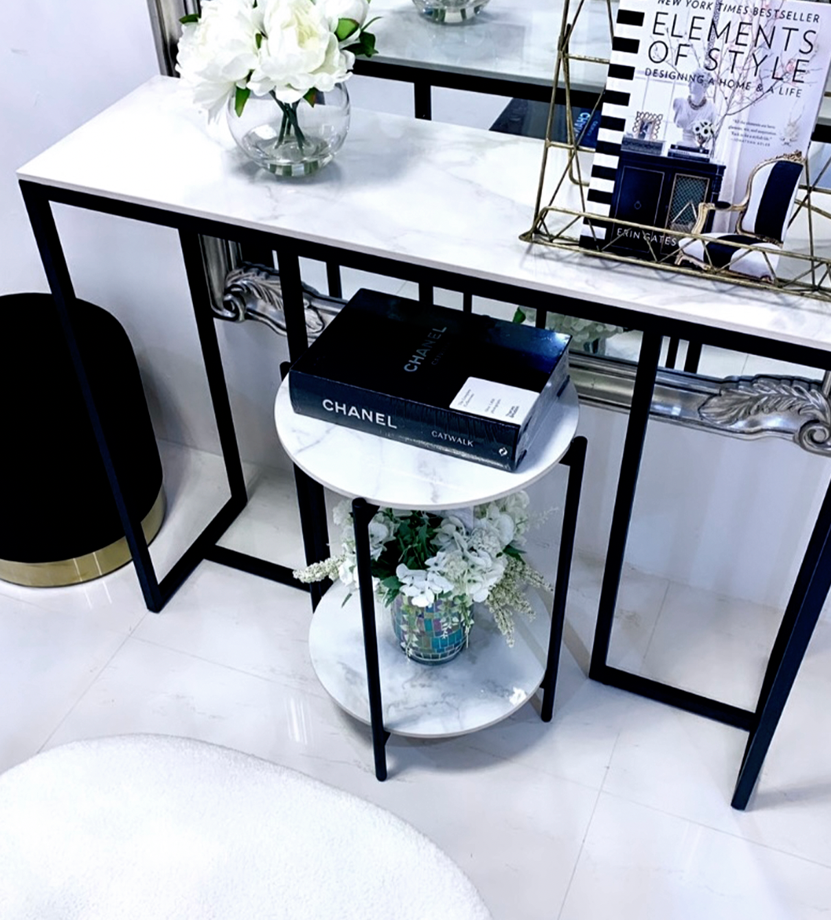 Interior Ave - Alba Black Side Table